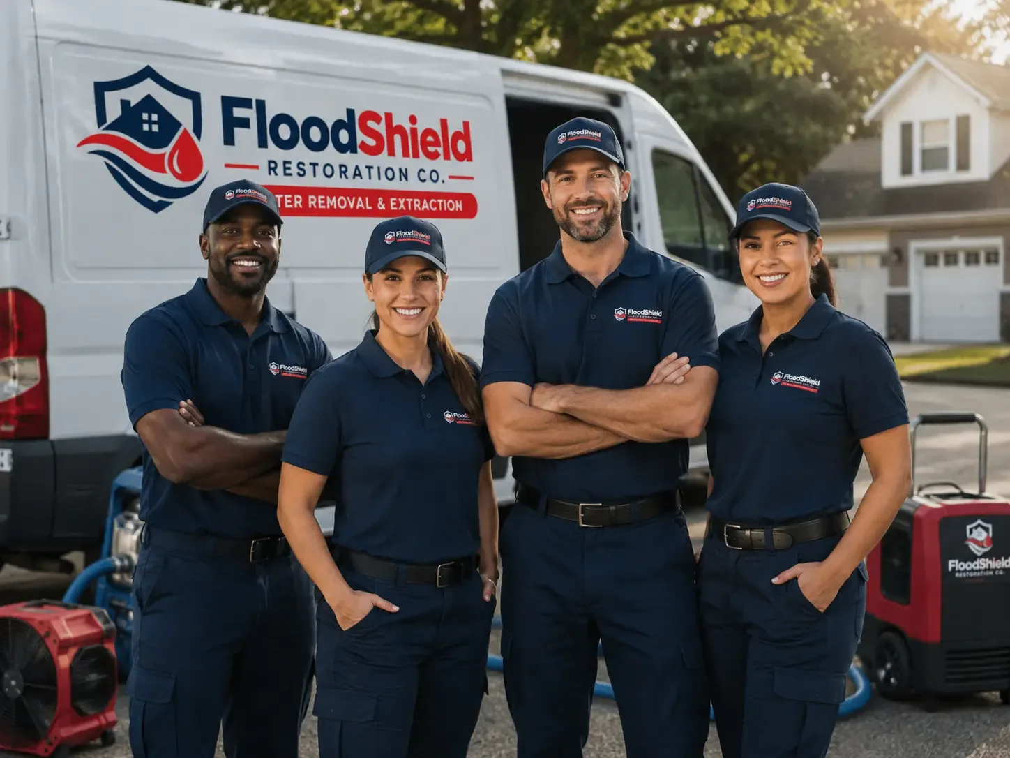 Flood Damage Restoration company in Diamond Springs, CA